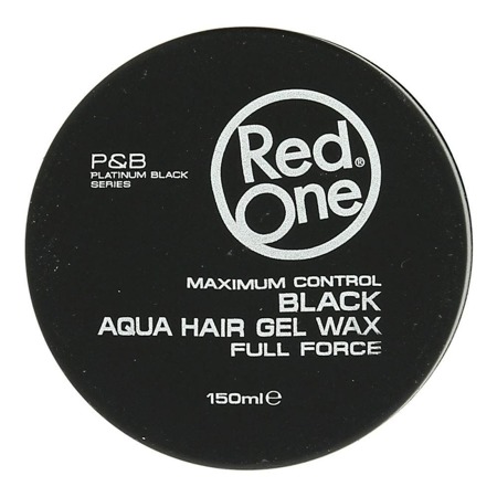 Aqua Hair Gel Wax Full Force wosk do włosów Black 150ml