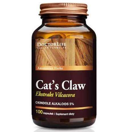 Cat’s Claw Ekstrakt koci pazur 6000mg suplement diety 100 kapsułek
