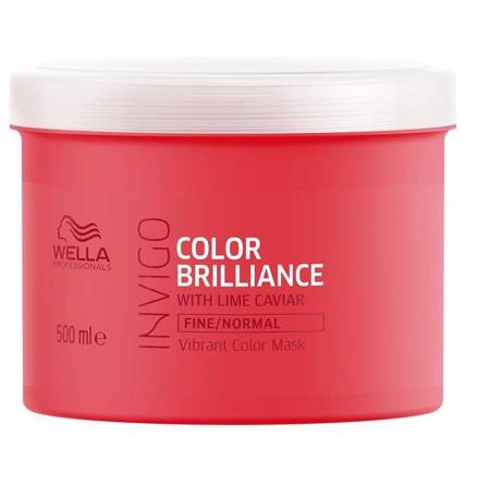 Invigo Color Brilliance Vibrant Color Mask Fine/Normal maska do włosów cienkich i normalnych uwydatniająca kolor 500ml
