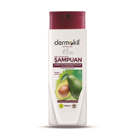 Natural Hair szampon do włosów zniszczonych Avocado 400ml