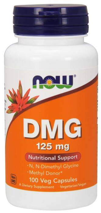 Now Foods DMG 1250 mg 100 kapsułek wegańskich