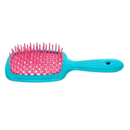 Small Superbrush mała szczotka do rozczesywania włosów Różowo-Niebieska