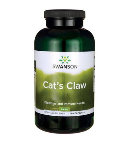 Swanson Cat's Claw (Koci Pazur, Vilcacora) 500 mg 250 kapsułek