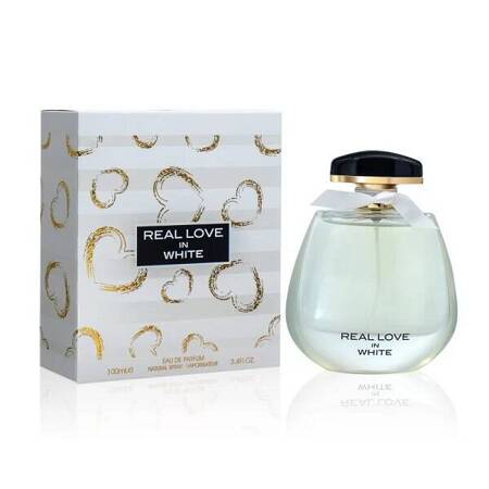 fragrance world real love in white