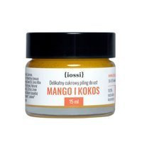 IOSSI Mango i Kokos delikatny cukrowy peeling do ust 15ml