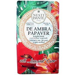 NESTI DANTE De Ambra Papaver Sapone 250g