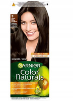 Garnier Color Naturals odżywcza farba do włosów 3 Ciemny Brąz