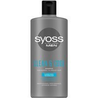 Syoss Men Clean & Cool Shampoo szampon do włosów normalnych i przetłuszczających się 440ml