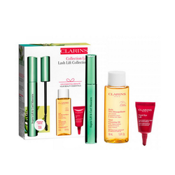 Clarins Mascara Supra Lift & Curl Black 8ml + Total Eye Lift 3ml + Remove Make-up Oil 50ml