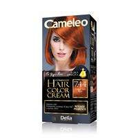 Cameleo Omega Permanent Hair Color Cream trwale koloryzująca farba do włosów 7.44 Copper Red