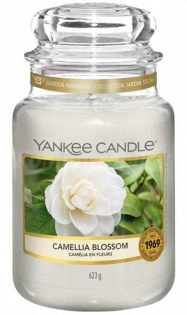 YANKEE CANDLE Large Jar Camellia Blossom 623g - Pachnidełko