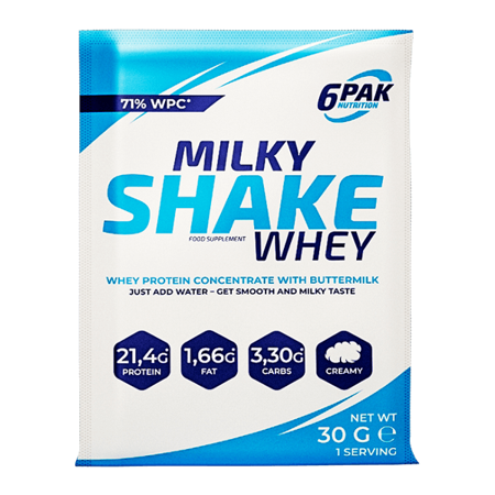 [GRATIS] 6Pak milky shake whey 30g