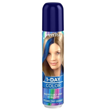 1-Day Color koloryzujący spray do włosów Kosmiczny Granat 50ml