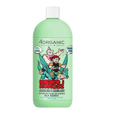 4organic naturalny płyn do kąpieli dla dzieci Zielona Woda 500ml