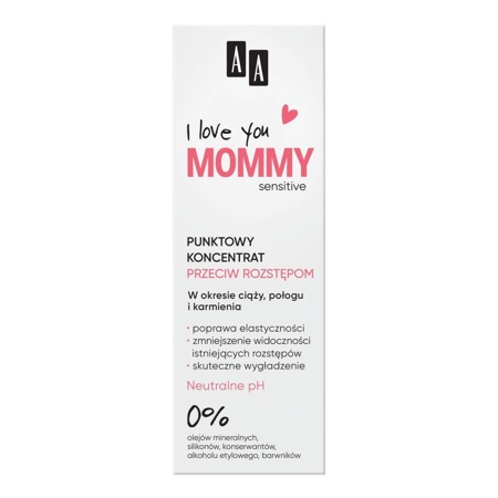 AA I Love You Mommy punktowy koncentrat przeciw rozstępom 40ml