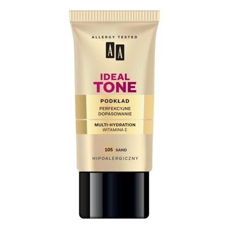 AA Ideal Tone Foundation 105 Sand 30ml