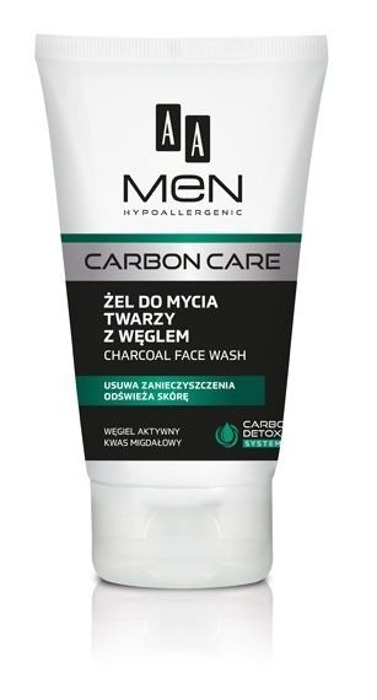 AA Men Carbon Care Charcoal Face Wash 150ml