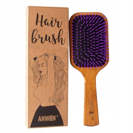 ANWEN Hair Brush drewniana szczotka do włosów