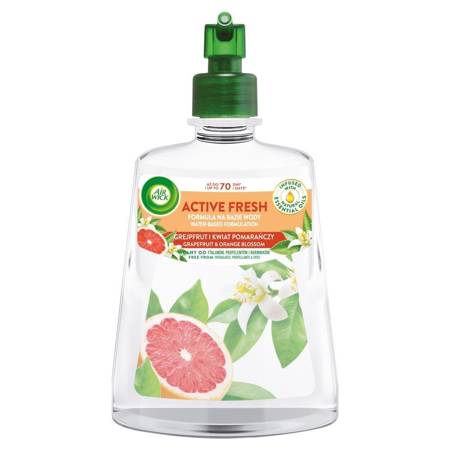 Active Fresh wkład do automatycznego odświeżacza powietrza Grejpfrut i Kwiat Pomarańczy 228ml