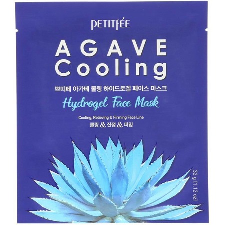 Agave Cooling Hydrogel Face Mask nawilżająco-odświeżająca maska do twarzy w płachcie z ekstraktem z agawy i jagód 32g