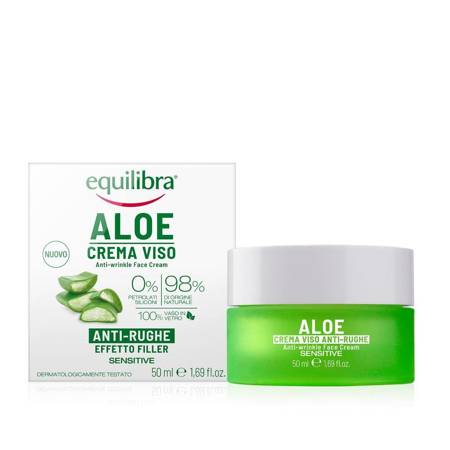 Aloe Anti-Wrinkle Face Cream aloesowy krem przeciwzmarszczkowy efekt wypełnienia 50ml