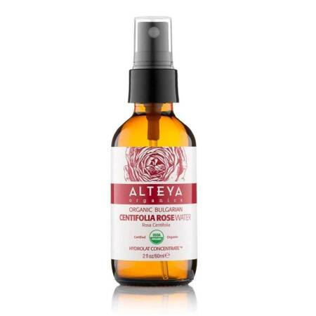 Alteya Organic Bulgarian Centifolia Rose Water organiczna woda z róży stulistnej 60ml