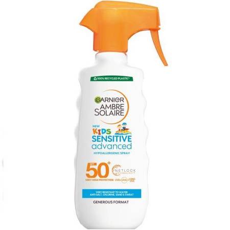 Ambre Solaire Kids Sensitive Advanced spray ochronny dla dzieci SPF50+ 300ml