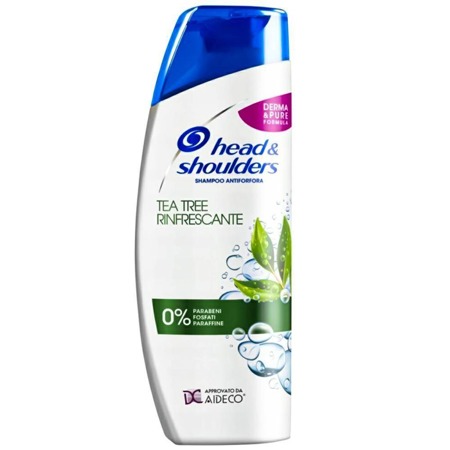 Anti-Dandruff Shampoo szampon przeciwłupieżowy Tea Tree Rinfrescante 400ml