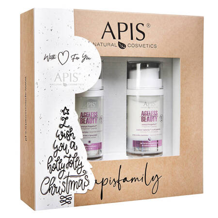 Apis Ageless Beauty zestaw hydrożelowy krem na dzień 50ml + wielozadaniowa kremo-maska na noc 50ml