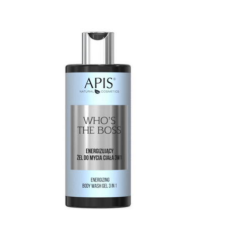 Apis Who's the Boss energizujący żel do mycia ciała 3w1 300ml