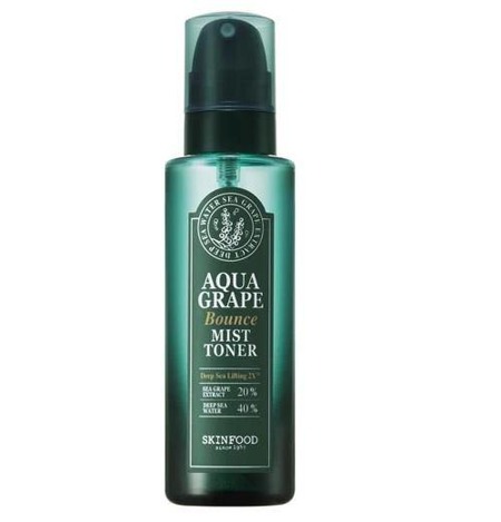 Aqua Grape Bounce Mist Toner nawilżający tonik do twarzy w mgiełce z wodą morską i algami 155ml