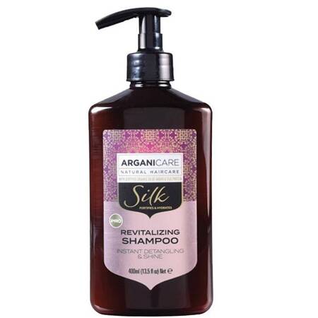 Arganicare Silk szampon do włosów z jedwabiem 400ml