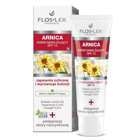 Arnica krem nawilżający SPF15 do skóry naczynkowej 50ml