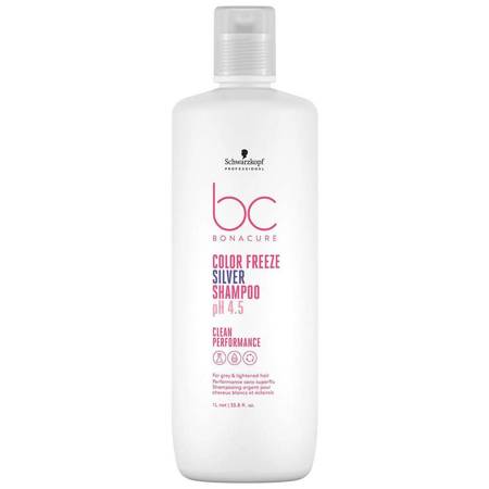 BC Bonacure Color Freeze Silver Shampoo szampon z pigmentem do chłodnych odcieni włosów 1000ml