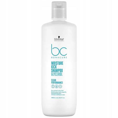 BC Bonacure Moisture Kick Shampoo nawilżający szampon do włosów normalnych i suchych 1000ml