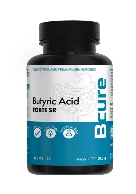 BCure Butyric Acid Forte SR 90 kapsułek