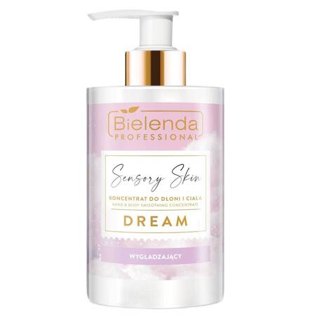 BIELENDA PROFESSIONAL Sensory Skin wygładzający koncentrat do dłoni i ciała Dream 300ml