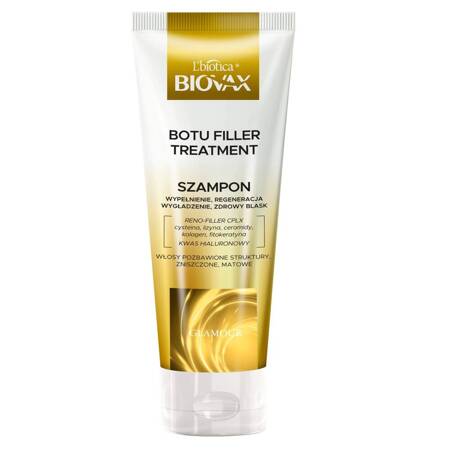 BIOVAX Glamour Botu Filler Treatment szampon wypełniająco-wygładzający 200ml