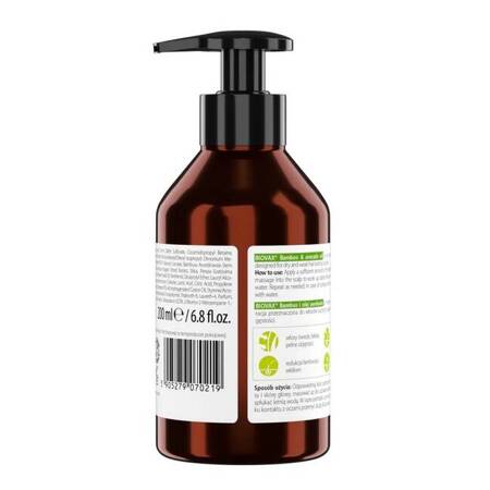 BIOVAX Szampon do cienkich włosów Bambus & Olej Avocado 200ml