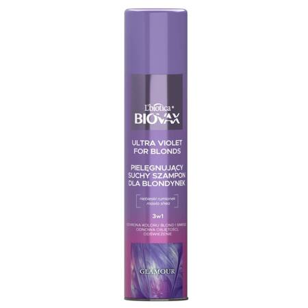 BIOVAX Ultra Violet suchy szampon dla blondynek 200ml