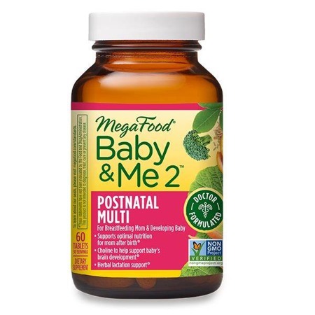 Baby & Me 2 Postnatal Multi wsparcie poporodowe dla mamy i dziecka suplement diety 60 tabletek