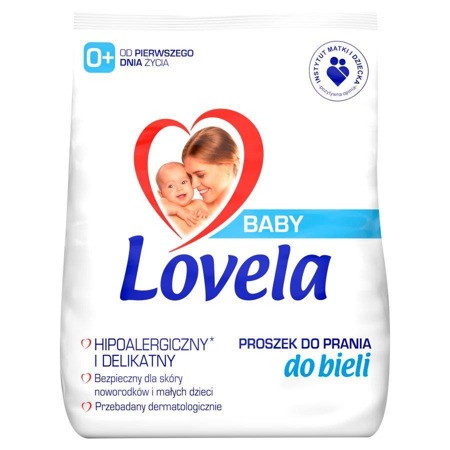 Baby hipoalergiczny proszek do prania ubranek niemowlęcych i dziecięcych do bieli 1.3kg