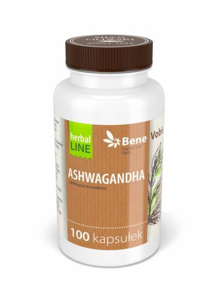 Bene Vobis Ashwagandha 200mg 100 kapsułek