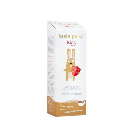 Biała Perła Kids pasta do zębów dla dzieci 3-6 lat 50ml