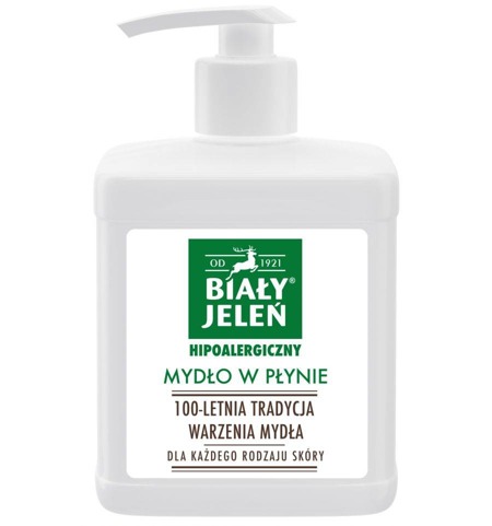 Biały Jeleń Hipoalergiczne mydło w płynie naturalne 500ml