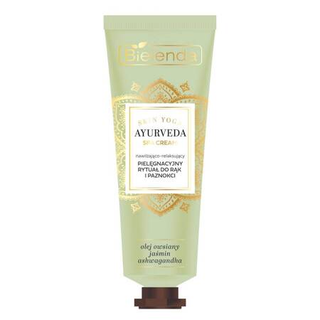 Bielenda Ayurveda Skin Yoga nawilżająco-relaksujący krem do rąk i paznokci 50ml