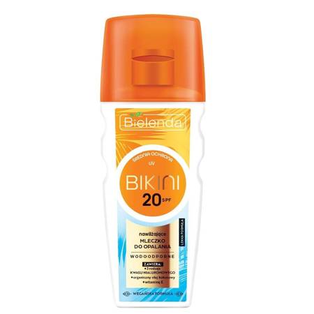 Bielenda Bikini nawilżające mleczko do opalania SPF20 175ml