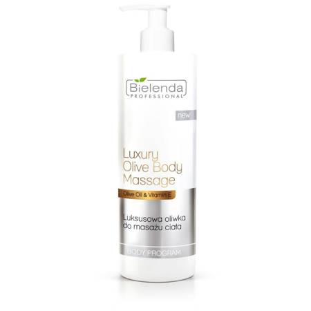 Bielenda Luxury Olive Body Massage luksusowa oliwka do masażu ciała 500ml