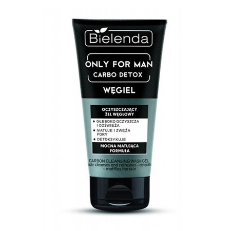 Bielenda Only For Men Carbo Detox Węgiel oczyszczający żel węglowy 150g