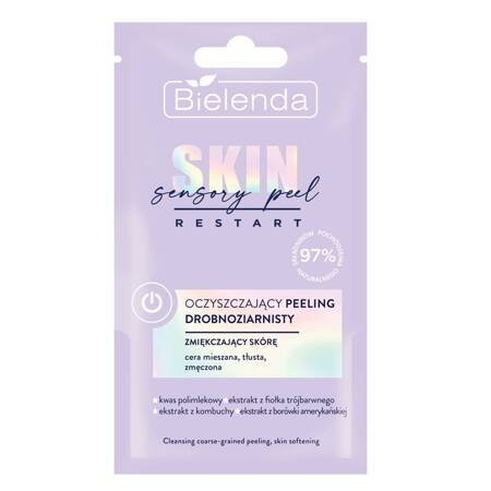 Bielenda Skin Restart Sensory Peel oczyszczający peeling drobnoziarnisty 8g